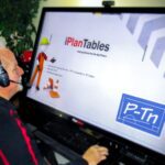 Man using an iPlanTable | P-Tn