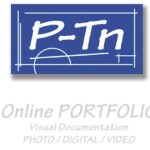 company logo for online portfolio display video | P-Tn