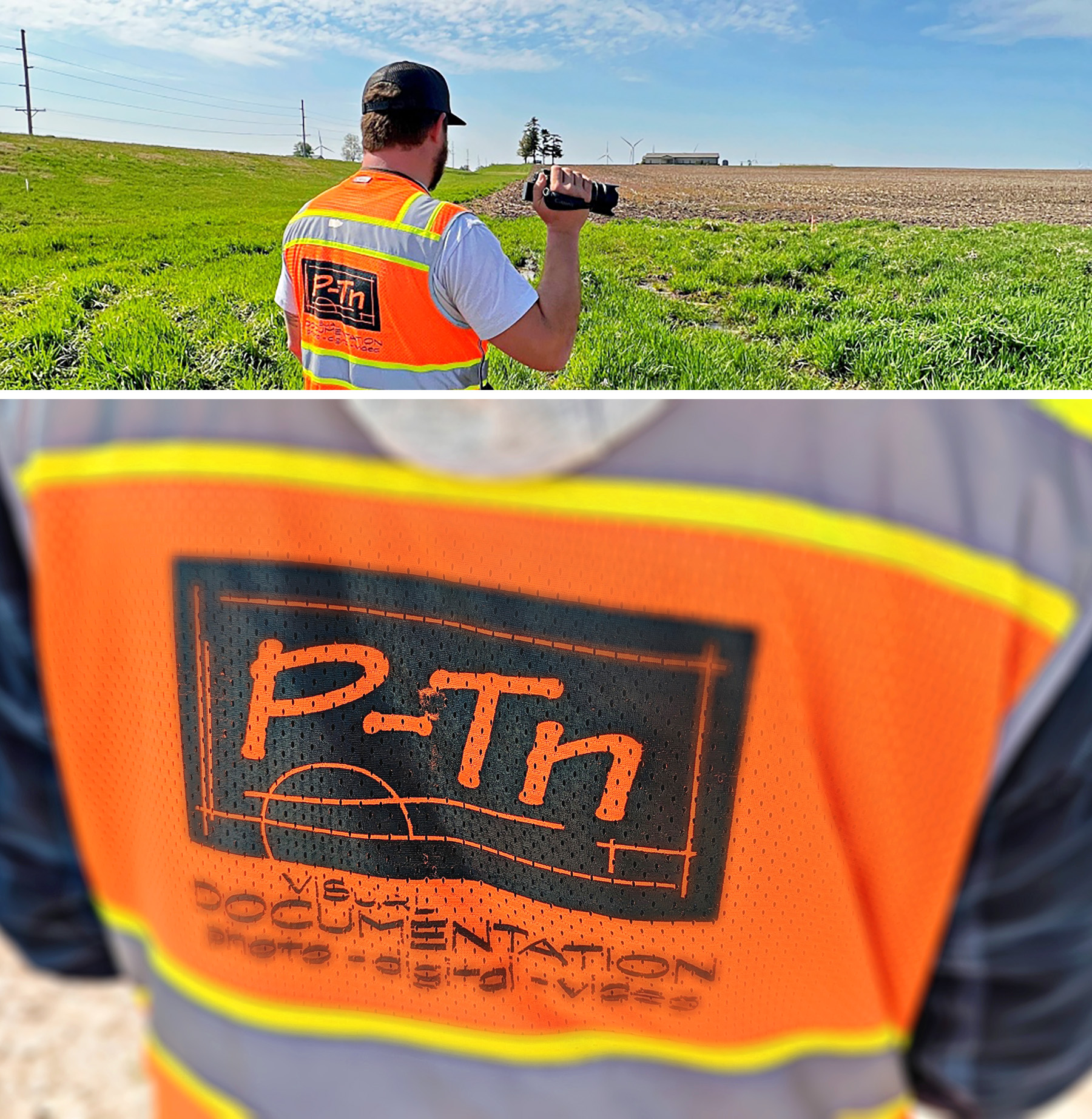 Shooting in the field.