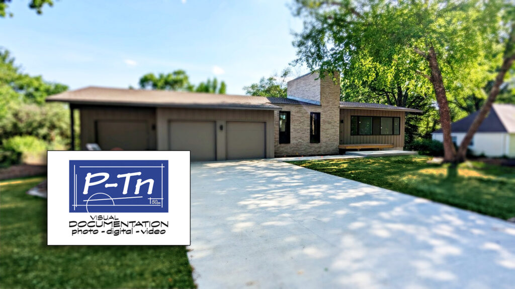 P-Tn created photo of residential home exterior in Prairie Village Kansas